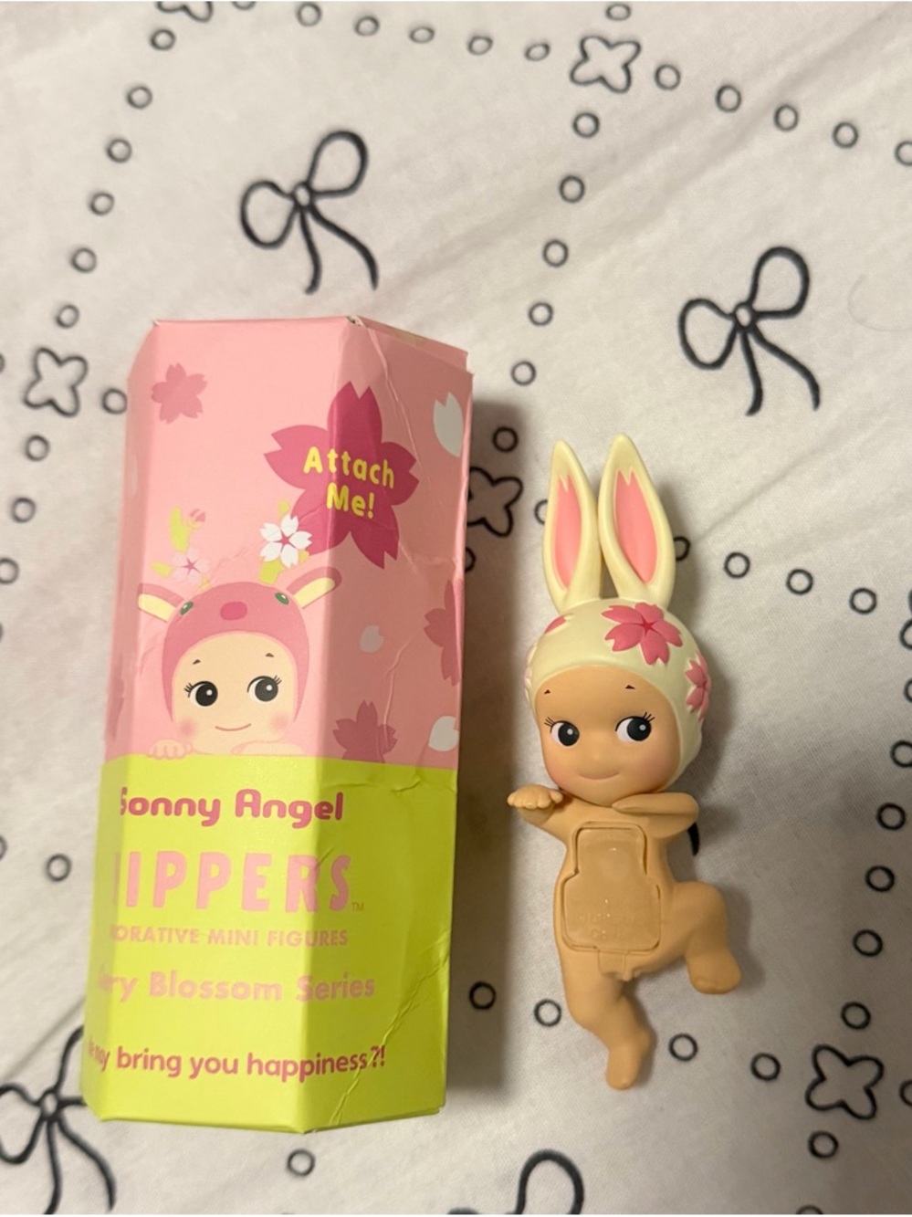 Sonny Angel Pink Bunny Mini Figure - Cherry Blossom Series